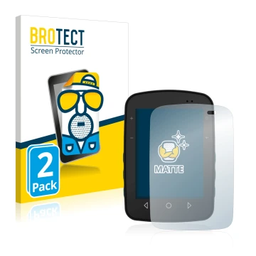 Parte frontal de un envase de producto con el logotipo de la marca BROTECT. Al lado se muestra el dispositivo TwoNav Terra con