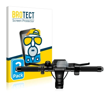 Parte frontal de un envase de producto con el logotipo de la marca BROTECT. Al lado se muestra el dispositivo SoFlow SO4 Pro (