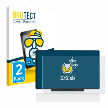 Parte frontal de un envase de producto con el logotipo de la marca BROTECT. Al lado se muestra el dispositivo Carpuride W901 9
