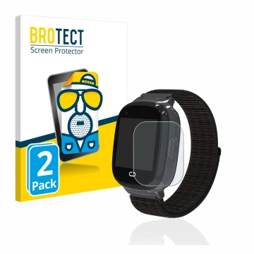 Parte frontal de un envase de producto con el logotipo de la marca BROTECT. Al lado se muestra el dispositivo Pthtechus 4G GPS