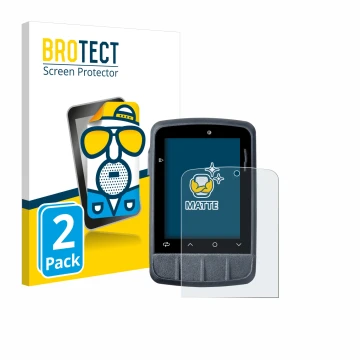 Parte frontal de un envase de producto con el logotipo de la marca BROTECT. Al lado se muestra el dispositivo Giant Dash M200 