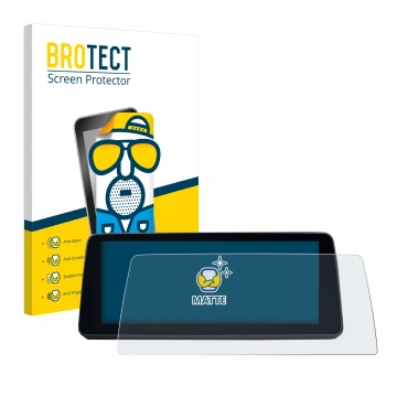 Parte frontal de un envase de producto con el logotipo de la marca BROTECT. Al lado se muestra el dispositivo BMW 5 G30/G31 20