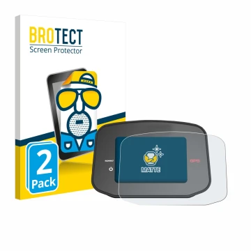 Parte frontal de un envase de producto con el logotipo de la marca BROTECT. Al lado se muestra el dispositivo PowaKaddy CT8 GP