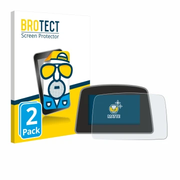 Parte frontal de un envase de producto con el logotipo de la marca BROTECT. Al lado se muestra el dispositivo PowaKaddy C2i co