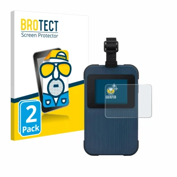 Parte frontal de un envase de producto con el logotipo de la marca BROTECT. Al lado se muestra el dispositivo Acer Enduro Conn