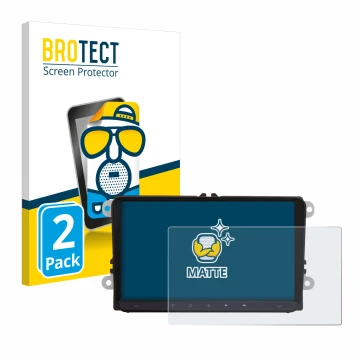 Parte frontal de un envase de producto con el logotipo de la marca BROTECT. Al lado se muestra el dispositivo JF-Sound JF-039W