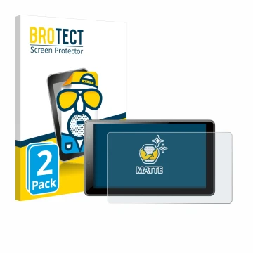 Parte frontal de un envase de producto con el logotipo de la marca BROTECT. Al lado se muestra el dispositivo Pioneer SPH-EVO9