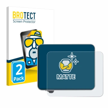 Parte frontal de un envase de producto con el logotipo de la marca BROTECT. Al lado se muestra el dispositivo Bambu Lab A1 3D 