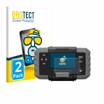 Parte frontal de un envase de producto con el logotipo de la marca BROTECT. Al lado se muestra el dispositivo Topdon BT 600 co