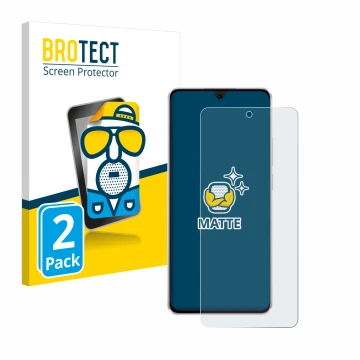 Parte frontal de un envase de producto con el logotipo de la marca BROTECT. Al lado se muestra el dispositivo Oppo Reno 11 F c