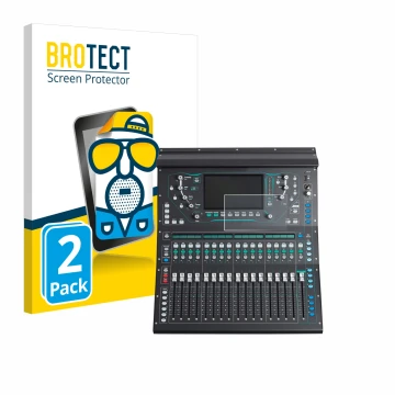 Parte frontal de un envase de producto con el logotipo de la marca BROTECT. Al lado se muestra el dispositivo Allen&Heat SQ5 c