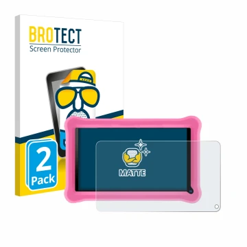 Parte frontal de un envase de producto con el logotipo de la marca BROTECT. Al lado se muestra el dispositivo Sannuo K708 7