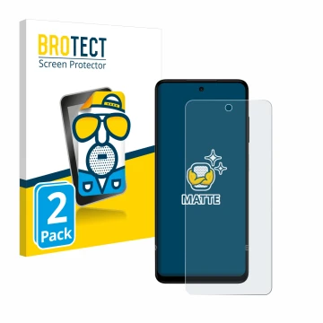 Parte frontal de un envase de producto con el logotipo de la marca BROTECT. Al lado se muestra el dispositivo HMD Pulse Pro co