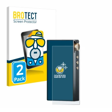 Parte frontal de un envase de producto con el logotipo de la marca BROTECT. Al lado se muestra el dispositivo Cayin N3-Ultra c