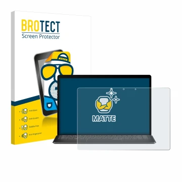 Parte frontal de un envase de producto con el logotipo de la marca BROTECT. Al lado se muestra el dispositivo Minisforum V3 3-