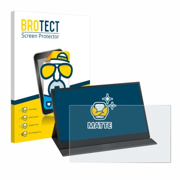 Parte frontal de un envase de producto con el logotipo de la marca BROTECT. Al lado se muestra el dispositivo Yodoit PTM15 15.