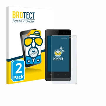 Parte frontal de un envase de producto con el logotipo de la marca BROTECT. Al lado se muestra el dispositivo Logicom Wave 2 c