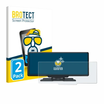 Parte frontal de un envase de producto con el logotipo de la marca BROTECT. Al lado se muestra el dispositivo Lamto 9.26