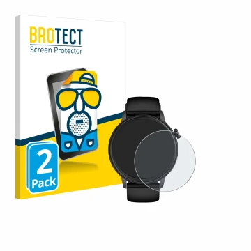 Parte frontal de un envase de producto con el logotipo de la marca BROTECT. Al lado se muestra el dispositivo YYKY ET470 1.4