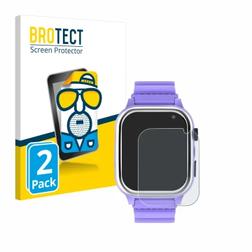 Parte frontal de un envase de producto con el logotipo de la marca BROTECT. Al lado se muestra el dispositivo Jubunrer Kids Sm