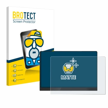 Parte frontal de un envase de producto con el logotipo de la marca BROTECT. Al lado se muestra el dispositivo Uperfect UColor 