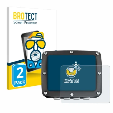 Parte frontal de un envase de producto con el logotipo de la marca BROTECT. Al lado se muestra el dispositivo Ratio iX3M 2 Pro