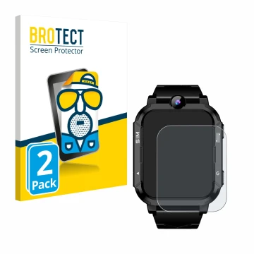 Parte frontal de un envase de producto con el logotipo de la marca BROTECT. Al lado se muestra el dispositivo Blackview Z20 Ki