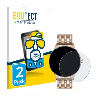 Parte frontal de un envase de producto con el logotipo de la marca BROTECT. Al lado se muestra el dispositivo LIGE FV12 1.43