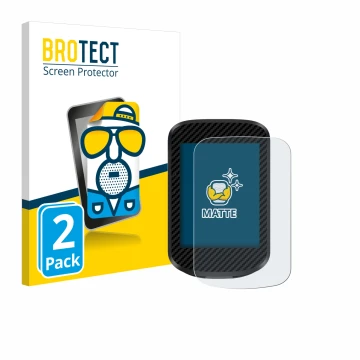 Parte frontal de un envase de producto con el logotipo de la marca BROTECT. Al lado se muestra el dispositivo iGPSPORT BSC300T