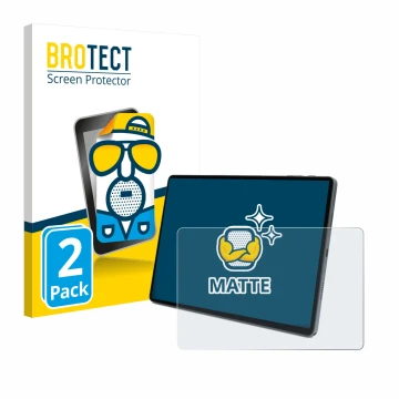 Parte frontal de un envase de producto con el logotipo de la marca BROTECT. Al lado se muestra el dispositivo Terra Pad 1007 1