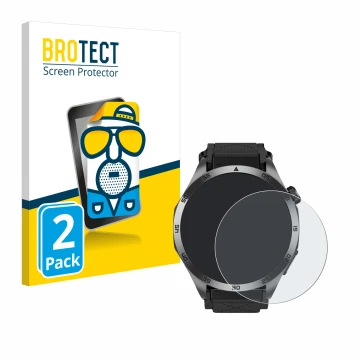 Parte frontal de un envase de producto con el logotipo de la marca BROTECT. Al lado se muestra el dispositivo Knauermann Pro 3