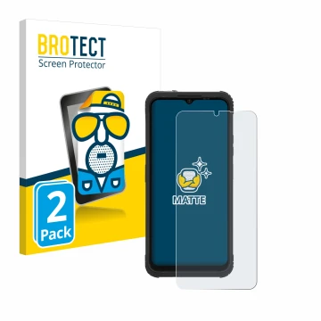 Parte frontal de un envase de producto con el logotipo de la marca BROTECT. Al lado se muestra el dispositivo AGM H Max con su
