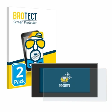 Parte frontal de un envase de producto con el logotipo de la marca BROTECT. Al lado se muestra el dispositivo Audi A4 Avant (2