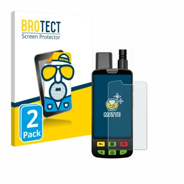 Parte frontal de un envase de producto con el logotipo de la marca BROTECT. Al lado se muestra el dispositivo Aduro Locit GPS 