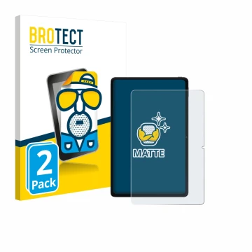 Parte frontal de un envase de producto con el logotipo de la marca BROTECT. Al lado se muestra el dispositivo Xiaomi POCO Pad 