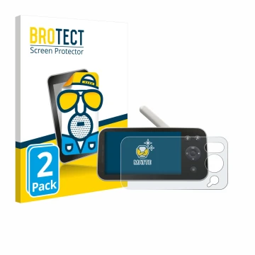 Parte frontal de un envase de producto con el logotipo de la marca BROTECT. Al lado se muestra el dispositivo Philips Avent SC