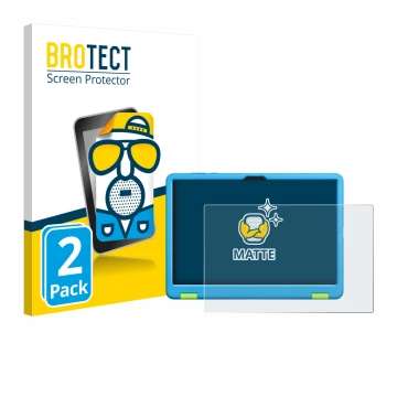 Parte frontal de un envase de producto con el logotipo de la marca BROTECT. Al lado se muestra el dispositivo Honor Pad X8a Ki