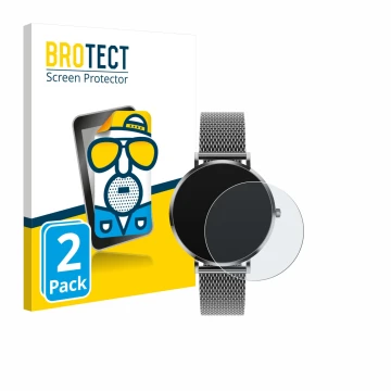 Parte frontal de un envase de producto con el logotipo de la marca BROTECT. Al lado se muestra el dispositivo Pireware Amory 5