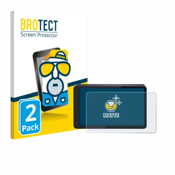 Parte frontal de un envase de producto con el logotipo de la marca BROTECT. Al lado se muestra el dispositivo CARabc DB601 con