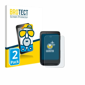 Parte frontal de un envase de producto con el logotipo de la marca BROTECT. Al lado se muestra el dispositivo iGPSPORT BiNavi 