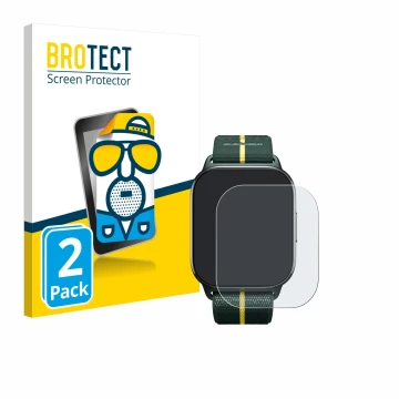 Parte frontal de un envase de producto con el logotipo de la marca BROTECT. Al lado se muestra el dispositivo Motorola Moto wa