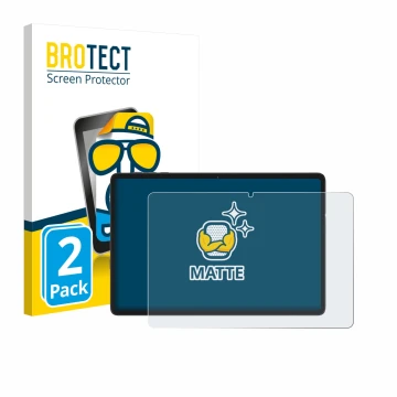 Parte frontal de un envase de producto con el logotipo de la marca BROTECT. Al lado se muestra el dispositivo Tabwee RM2025 10