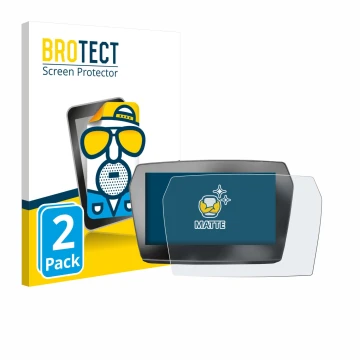 Parte frontal de un envase de producto con el logotipo de la marca BROTECT. Al lado se muestra el dispositivo Voge 625 2025 co