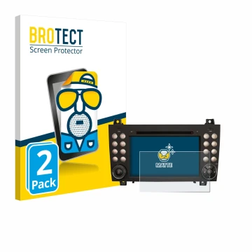 Parte frontal de un envase de producto con el logotipo de la marca BROTECT. Al lado se muestra el dispositivo Erisin ES8940S 7