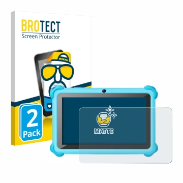 Parte frontal de un envase de producto con el logotipo de la marca BROTECT. Al lado se muestra el dispositivo zcobro KIDS710 7