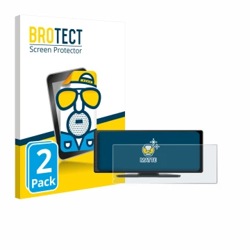 Parte frontal de un envase de producto con el logotipo de la marca BROTECT. Al lado se muestra el dispositivo Carpuride V92 10