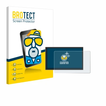 Parte frontal de un envase de producto con el logotipo de la marca BROTECT. Al lado se muestra el dispositivo Leapmotor C10 20