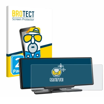 Parte frontal de un envase de producto con el logotipo de la marca BROTECT. Al lado se muestra el dispositivo Avylet RC11 8.1