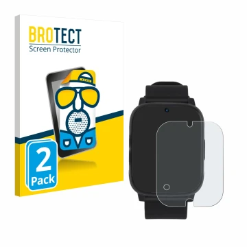 Parte frontal de un envase de producto con el logotipo de la marca BROTECT. Al lado se muestra el dispositivo NikuTRAX NC83S c