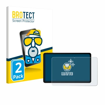 Parte frontal de un envase de producto con el logotipo de la marca BROTECT. Al lado se muestra el dispositivo Doogee U12 con s